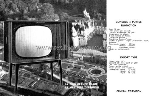 Promotion Console ; Général Télévision; (ID = 1916373) Televisore