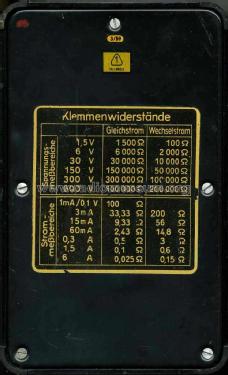 Vielfachmesser - Multizet II ; Gerätewerk Karl-Marx (ID = 1184503) Equipment