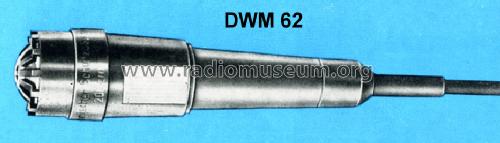 DWM62; Gerätewerk Leipzig, (ID = 342006) Micrófono/PU