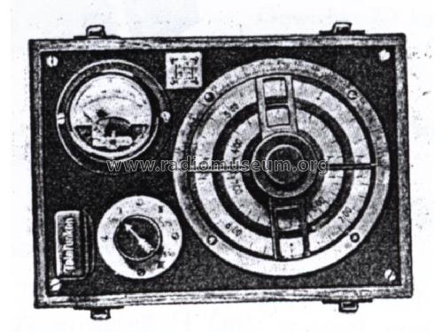 Wellenmesser TEN 608 ; Gesellschaft für (ID = 1381031) Equipment