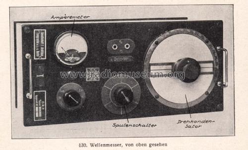 Wellenmesser TEN 606 ; Gesellschaft für (ID = 1905414) Equipment