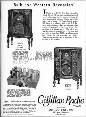 200; Gilfillan Bros.Inc.; (ID = 1902728) Radio