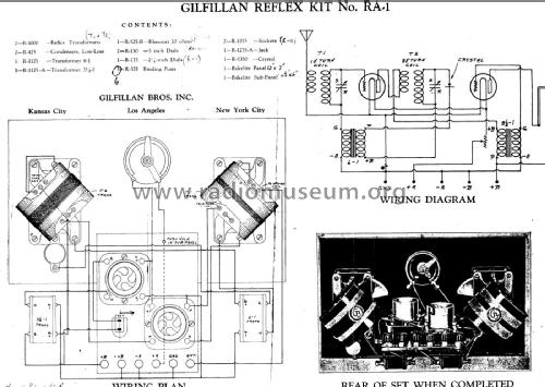 Gilfillan Reflex Kit No. RA-1; Gilfillan Bros.Inc.; (ID = 2084462) Kit