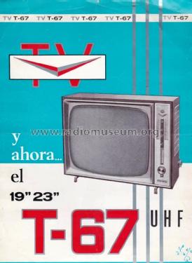 T-67; Guibernau, Salvador; (ID = 2551038) Télévision