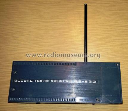 2 Band Eight Transistor Radio GR-822; Global Mfg. Co.; (ID = 2081577) Radio