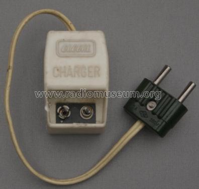 Chargeable Battery with Charger - For Transistor Radios GB-04P 9VT & GC-201; Global Mfg. Co.; (ID = 2599385) Power-S