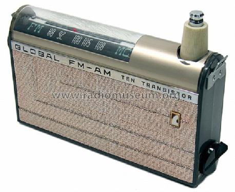 FM-AM Ten Transistor GFM-931; Global Mfg. Co.; (ID = 330987) Radio