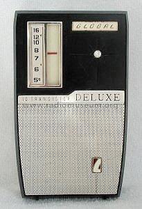 10 Transistor Deluxe GR-100; Global Mfg. Co.; (ID = 263706) Radio