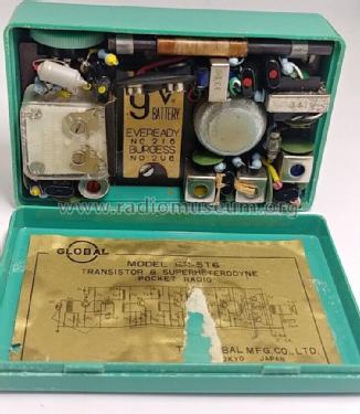 Transistor Six 5T6 ; Global Mfg. Co.; (ID = 2993834) Radio