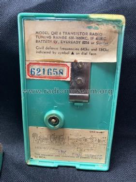 6 Transistor Q62; Gloritone Interocean (ID = 2894160) Radio