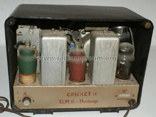 Cricket 43; GMR G.M.R., Georg, (ID = 836383) Radio