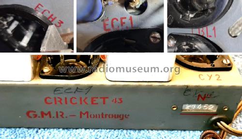 Cricket 43; GMR G.M.R., Georg, (ID = 3104271) Radio