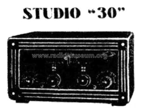 Studio 30; GMR G.M.R., Georg, (ID = 2659849) Radio