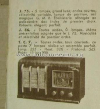 TC7; GMR G.M.R., Georg, (ID = 2991316) Radio