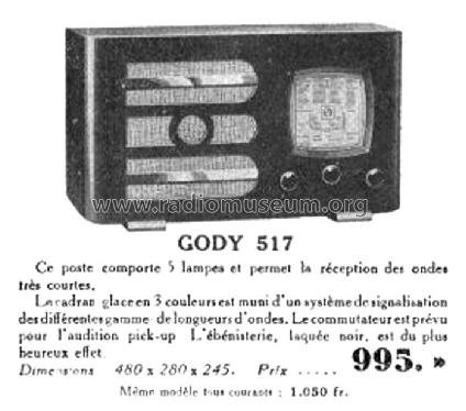 517; Gody, Abel; Amboise (ID = 2260937) Radio