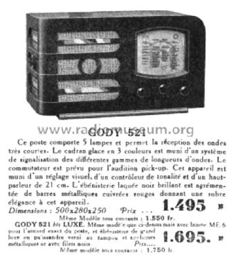 521; Gody, Abel; Amboise (ID = 2533829) Radio