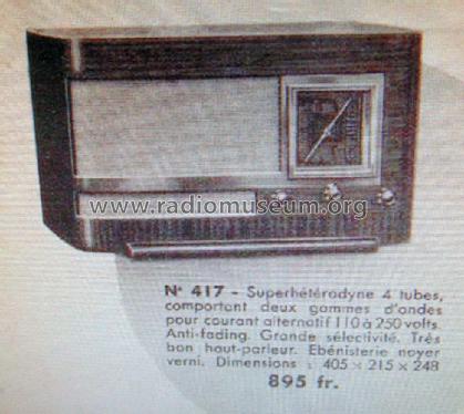 417; Gody, Abel; Amboise (ID = 1910438) Radio