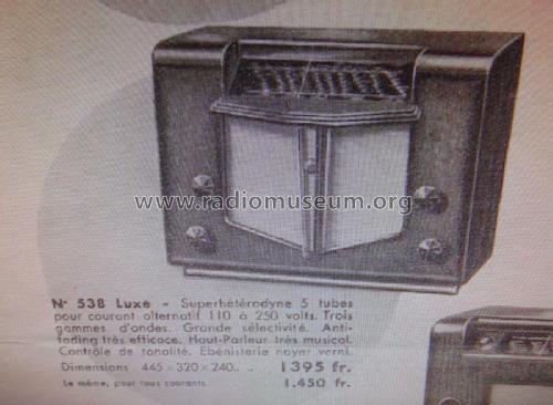 538 Luxe; Gody, Abel; Amboise (ID = 1910851) Radio