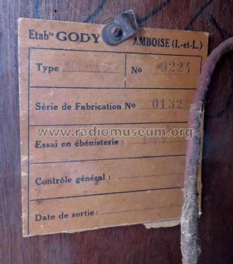 Nomina 16; Gody, Abel; Amboise (ID = 1859341) Radio