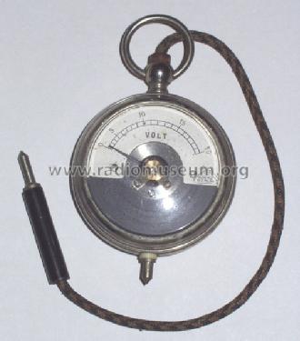 Taschenuhr-Voltmeter ; Goerz, Berlin (ID = 114195) Equipment
