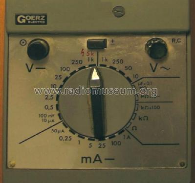 Unigor 4p Type 226224; Goerz Electro Ges.m. (ID = 1259361) Equipment