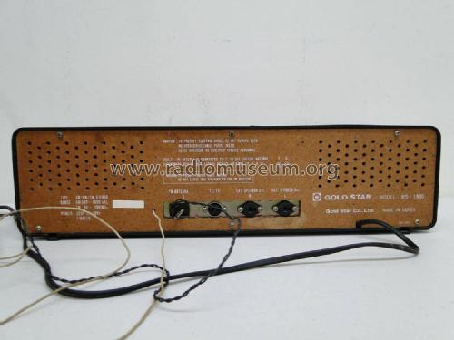 AM/FM/FM Stereo RS-1900; Gold Star Co., Ltd., (ID = 2453779) Radio