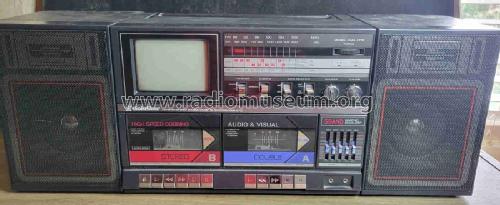 TV/FM/AM Stereo Double Cassette Recorder KMA-0702; Gold Star Co., Ltd., (ID = 2986057) TV Radio