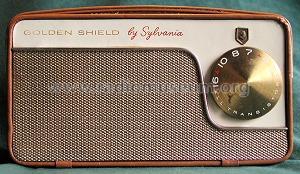 All Transistor by Sylvania 2701; Golden Shield; Great (ID = 263712) Radio