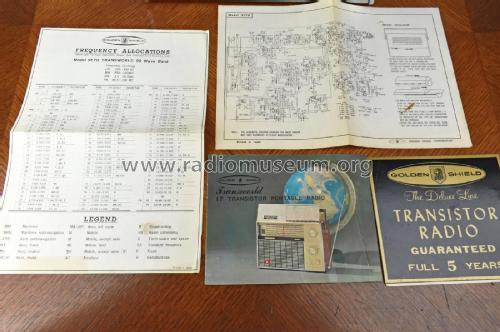 90 Wave Band Transworld 17 Transistor 9170; Golden Shield; Great (ID = 2342905) Radio