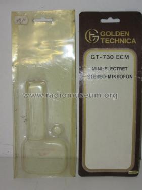 Mini-Electret Stereo-Microphone GT-730 ECM; Golden Technica, (ID = 2388704) Microphone/PU