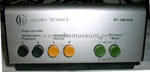 Video Umschaltpult GT-200 VCS; Golden Technica, (ID = 1165332) Diversos