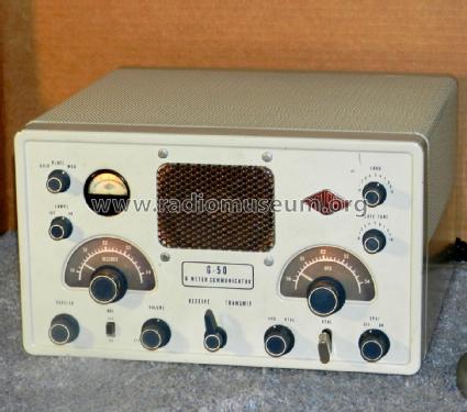 6-Meter Transceiver G-50; Gonset Inc., (ID = 3036811) Amat TRX