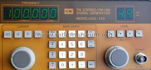 Signal Generator FM Stereo/FM/AM GSG-122; Good Will (ID = 1371155) Equipment