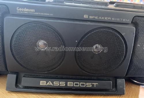 Goodmans twin best sale wireless stereo speakers