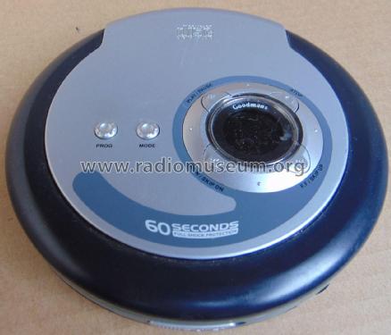 Personal CD Player GCD627K; Goodmans Industries (ID = 2719116) Sonido-V