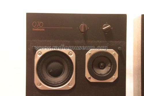 Q70; Goodmans Industries (ID = 1836561) Speaker-P