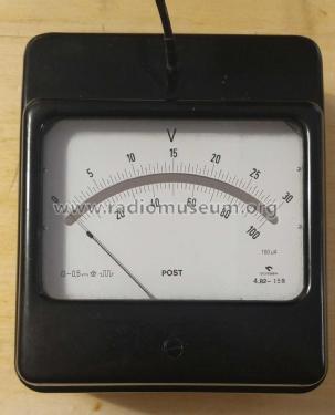 Voltmeter 30 V / 100 V 4.82 - 159; Gossen, P., & Co. KG (ID = 2963590) Equipment