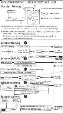 Mini-Prüfer 0701 M05025-A108-A1; Gossen, P., & Co. KG (ID = 1324617) Ausrüstung