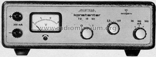 Pantam Konstanter T2 15 03; Gossen, P., & Co. KG (ID = 297265) Ausrüstung
