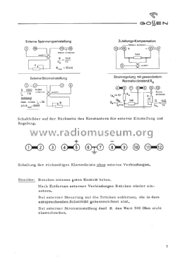 Pantam Konstanter T4 33 2; Gossen, P., & Co. KG (ID = 3037241) Equipment