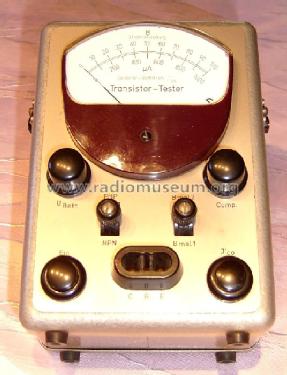 Transistor-Tester 58 ; Gossen, P., & Co. KG (ID = 466324) Ausrüstung