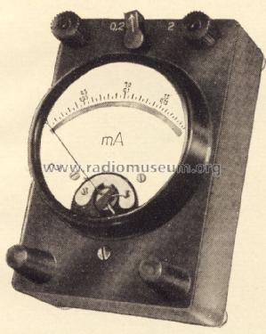 Wepemeter Milliamperemeter Wpma; Gossen, P., & Co. KG (ID = 1267970) Equipment