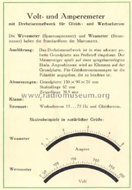 Wevometer ; Gossen, P., & Co. KG (ID = 1266975) Equipment