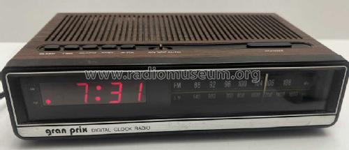 Gran Prix Digital Clock Radio 522 Radio GPX Inc. - Gran Prix ...