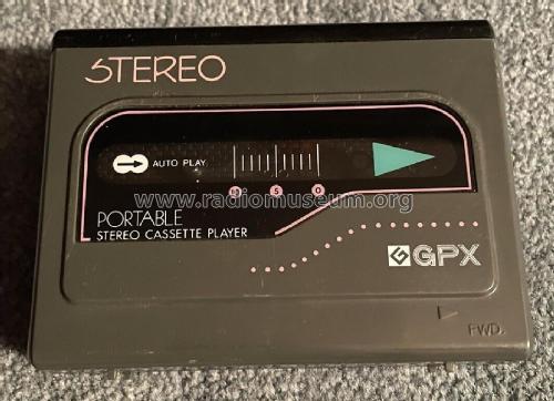 Portable Stereo Cassette Player C3010; GPX Inc. - Gran Prix (ID = 2980809) R-Player