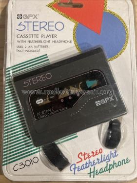 Portable Stereo Cassette Player C3010; GPX Inc. - Gran Prix (ID = 2980814) R-Player