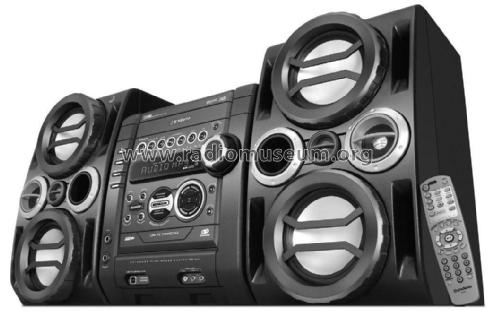 Extended play audio system AS-M570; Gradiente Eletrônica (ID = 1978242) Radio