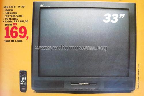 HRM 330 S; Gradiente Eletrônica (ID = 2673589) Television