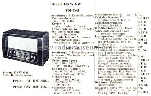 155GW; Graetz, Altena (ID = 2375664) Radio