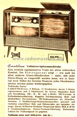 Cantilene 7819; Graetz, Altena (ID = 2887161) Radio